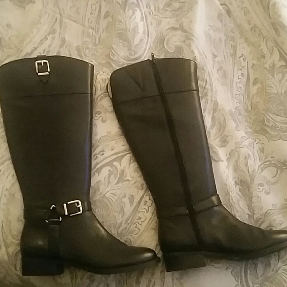 KneeHigh Black Riding Boots** price drop - Picture 2 of 5